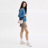 Bolso de hombro Teri en Signature Canvas