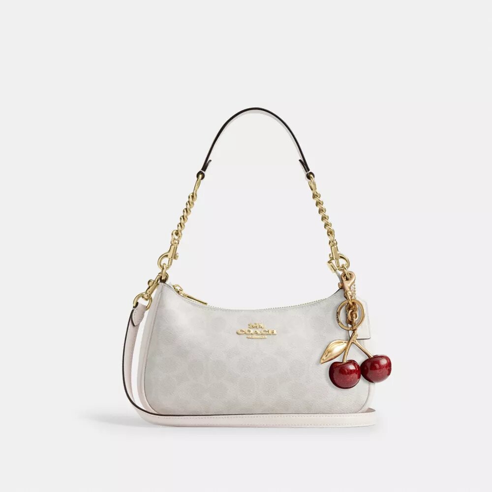 Bolso de hombro Teri en Signature Canvas