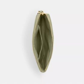 Bolso de pulsera con cremallera en la esquina y acolchado