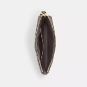 Bolso de pulsera con cremallera en la esquina y acolchado