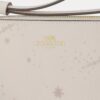 Bolso de pulsera con cremallera en la esquina y estampado de estrellas