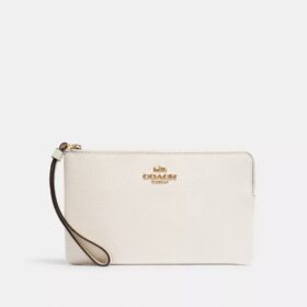 Bolso de pulsera grande con cremallera en la esquina