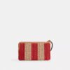 Bolso de pulsera grande con cremallera en la esquina