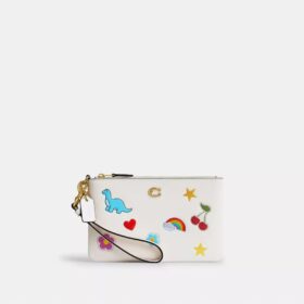 Bolso de pulsera pequeño «Essential» con estampado de pegatinas