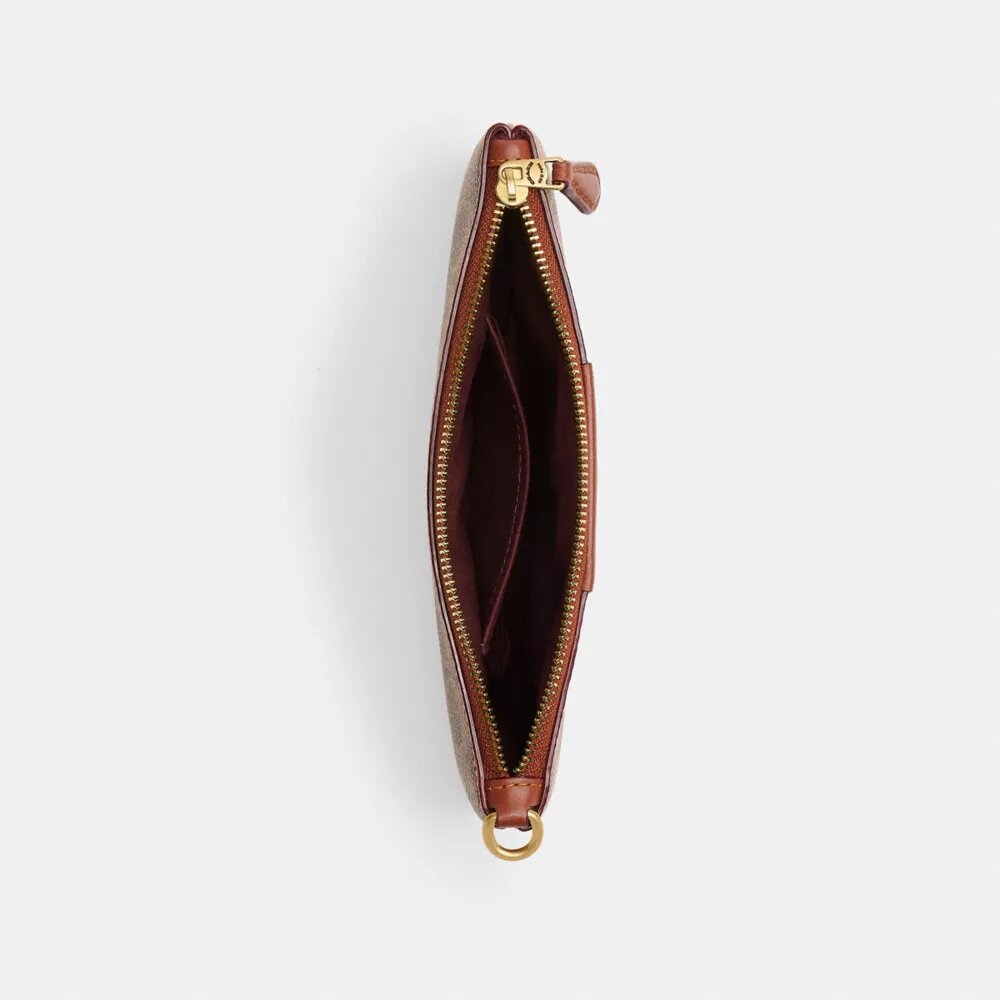 Bolso de pulsera pequeño Essential en Signature Canvas