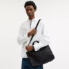 Bolso de trabajo Isaac en piel Signature Maxi