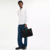 Bolso de trabajo Isaac en piel Signature Maxi
