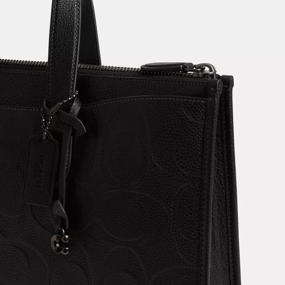 Bolso de trabajo Isaac en piel Signature Maxi