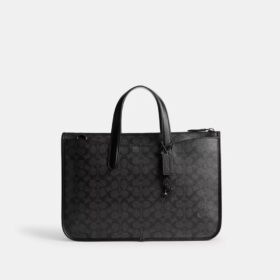 Bolso de trabajo Isaac en Signature Canvas