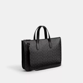 Bolso de trabajo Isaac en Signature Canvas