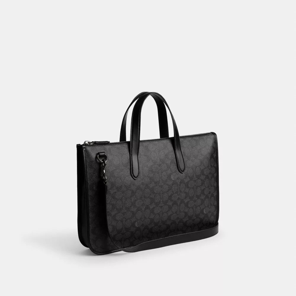 Bolso de trabajo Isaac en Signature Canvas