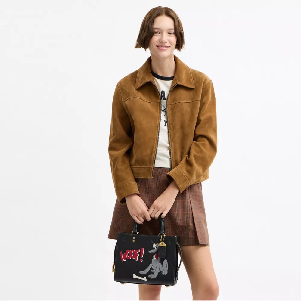 Bolso Disney X Coach Rogue 25 con Pluto