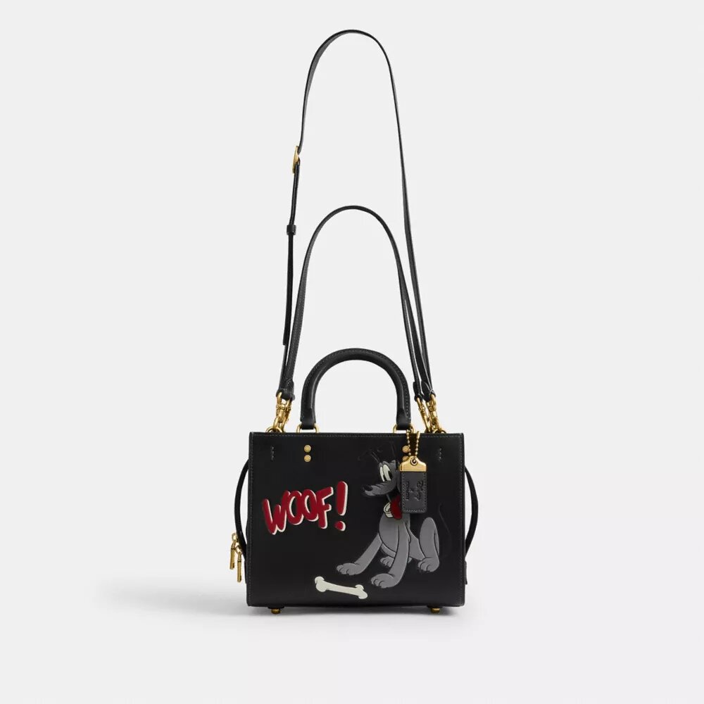 Bolso Disney X Coach Rogue 25 con Pluto