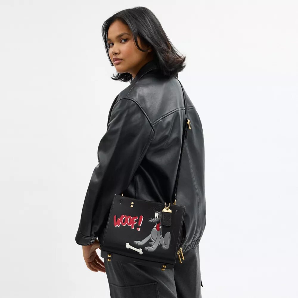 Bolso Disney X Coach Rogue 25 con Pluto