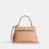 Bolso Emory con asa superior y apliques florales