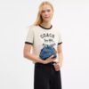 Bolso Faye Mini con cordón en denim exclusivo