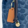 Bolso Faye Mini con cordón en denim exclusivo