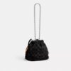 Bolso Faye Mini con cordón en denim exclusivo