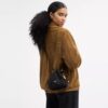 Bolso Faye Mini con cordón en denim exclusivo