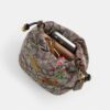 Bolso Faye Mini con cordón en jacquard exclusivo y bordado floral