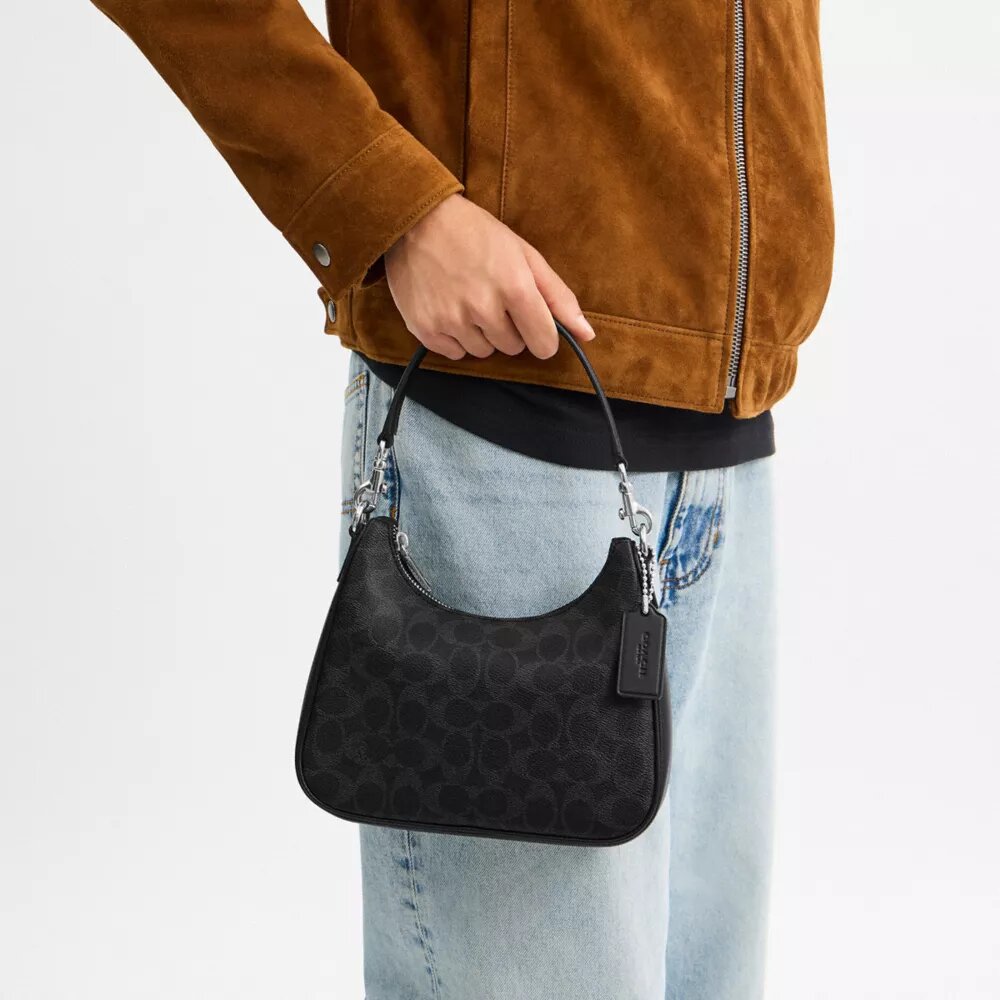 Bolso Hobo Nolan en Signature Canvas