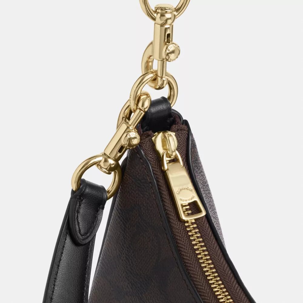 Bolso Hobo Teri en Signature Canvas