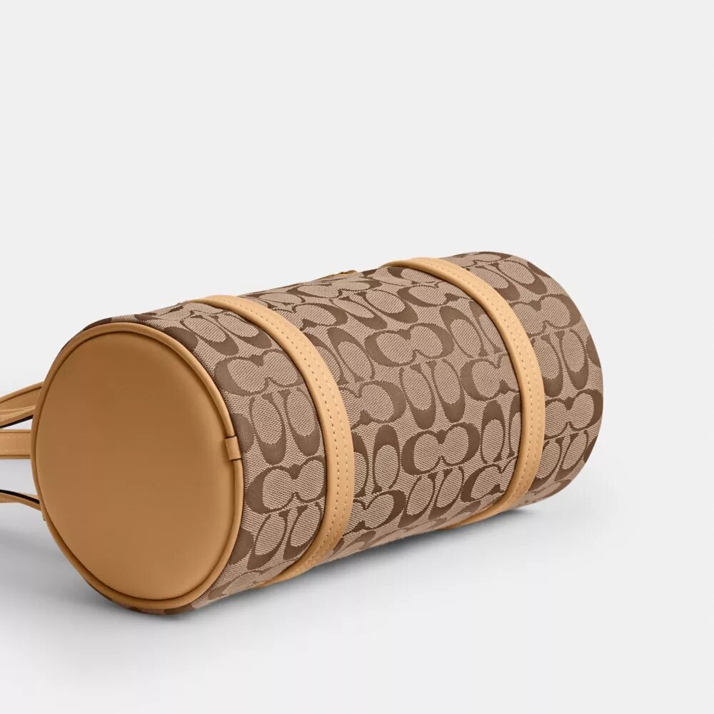 Bolso Kisslock Barrel 28 en jacquard exclusivo