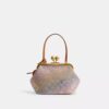Bolso Kisslock Frame de 16 en jacquard «Crystal Signature»