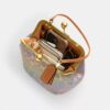 Bolso Kisslock Frame de 16 en jacquard «Crystal Signature»