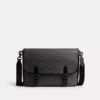 Bolso mensajero Hitch en Signature Canvas
