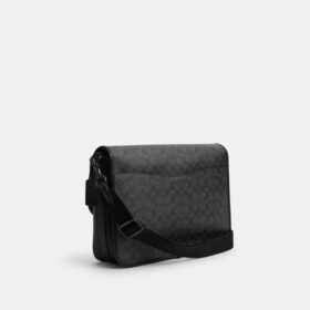 Bolso mensajero Hitch en Signature Canvas