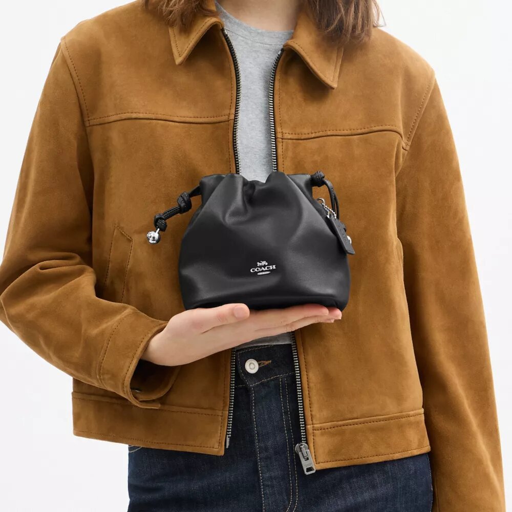 Bolso mini con cordón Faye