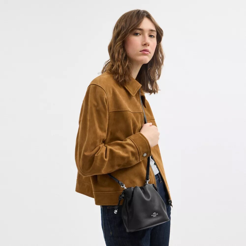 Bolso mini con cordón Faye