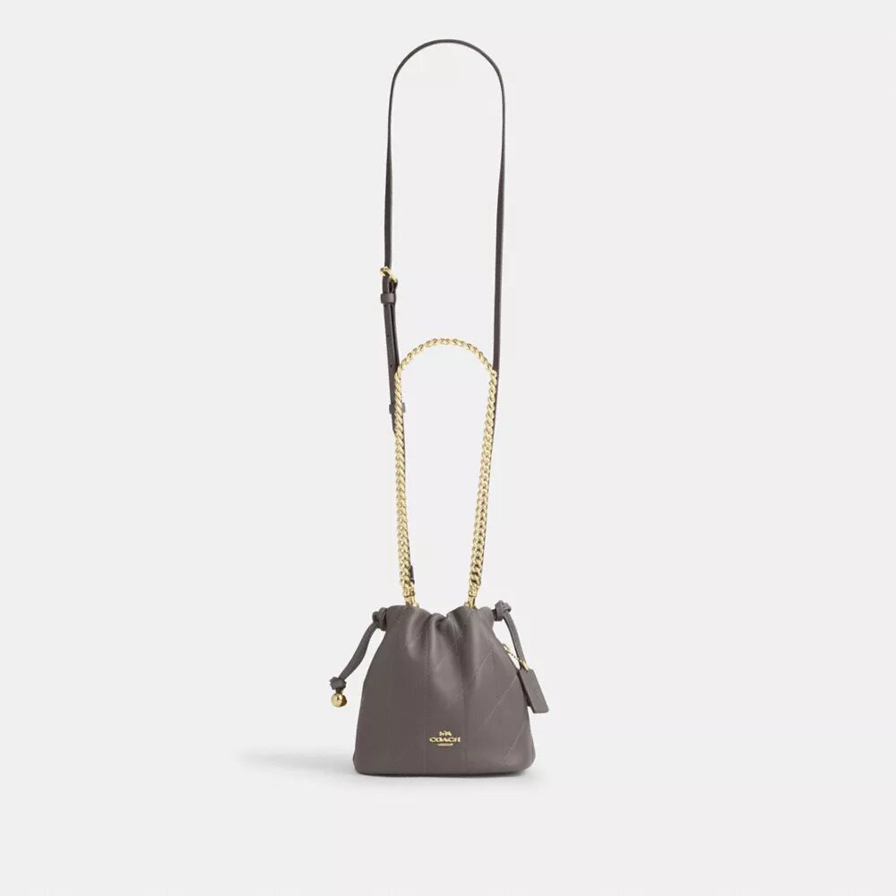 Bolso mini Faye con cordón y acolchado