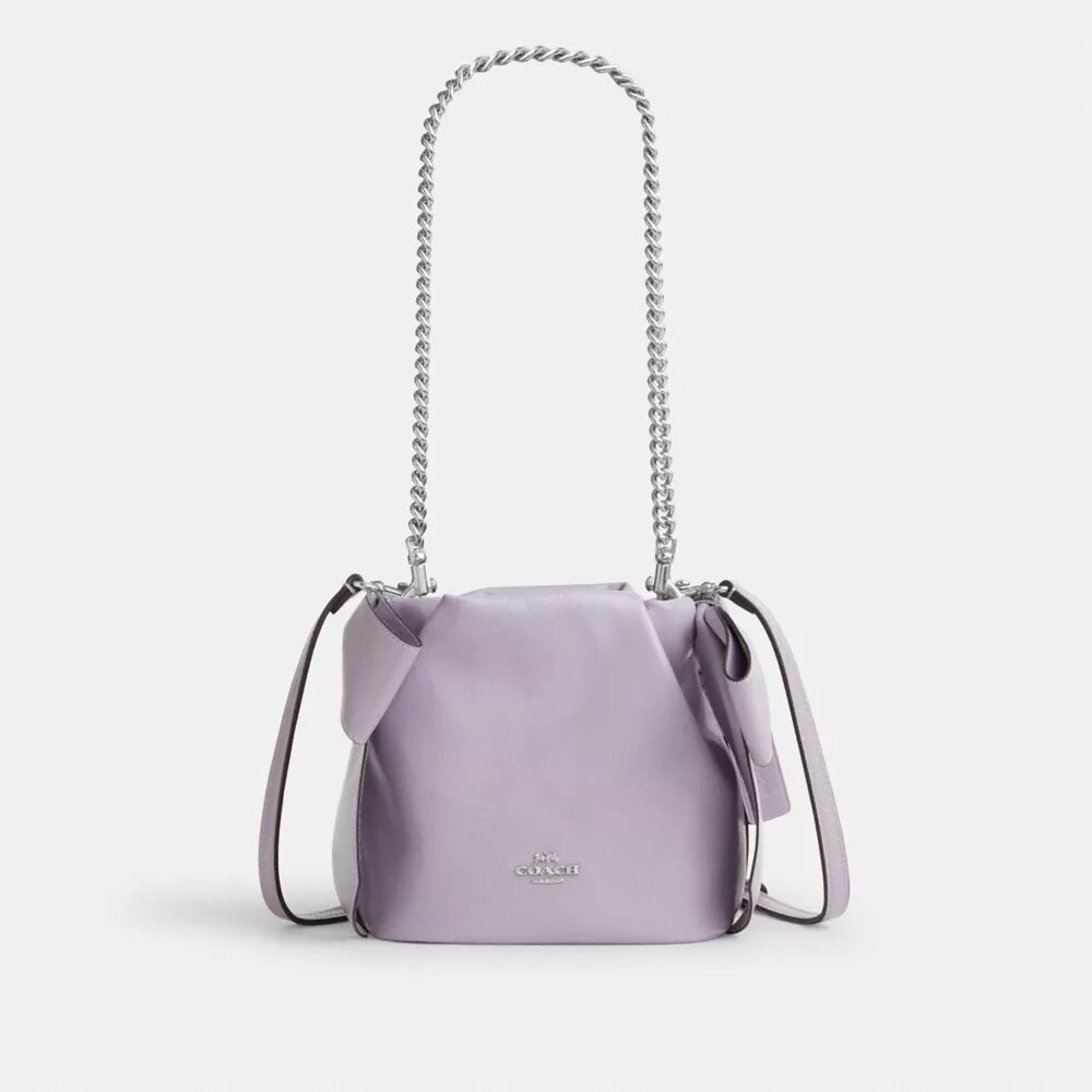 Bolso mini Faye con cordón y lazos