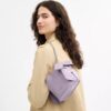 Bolso mini Faye con cordón y lazos
