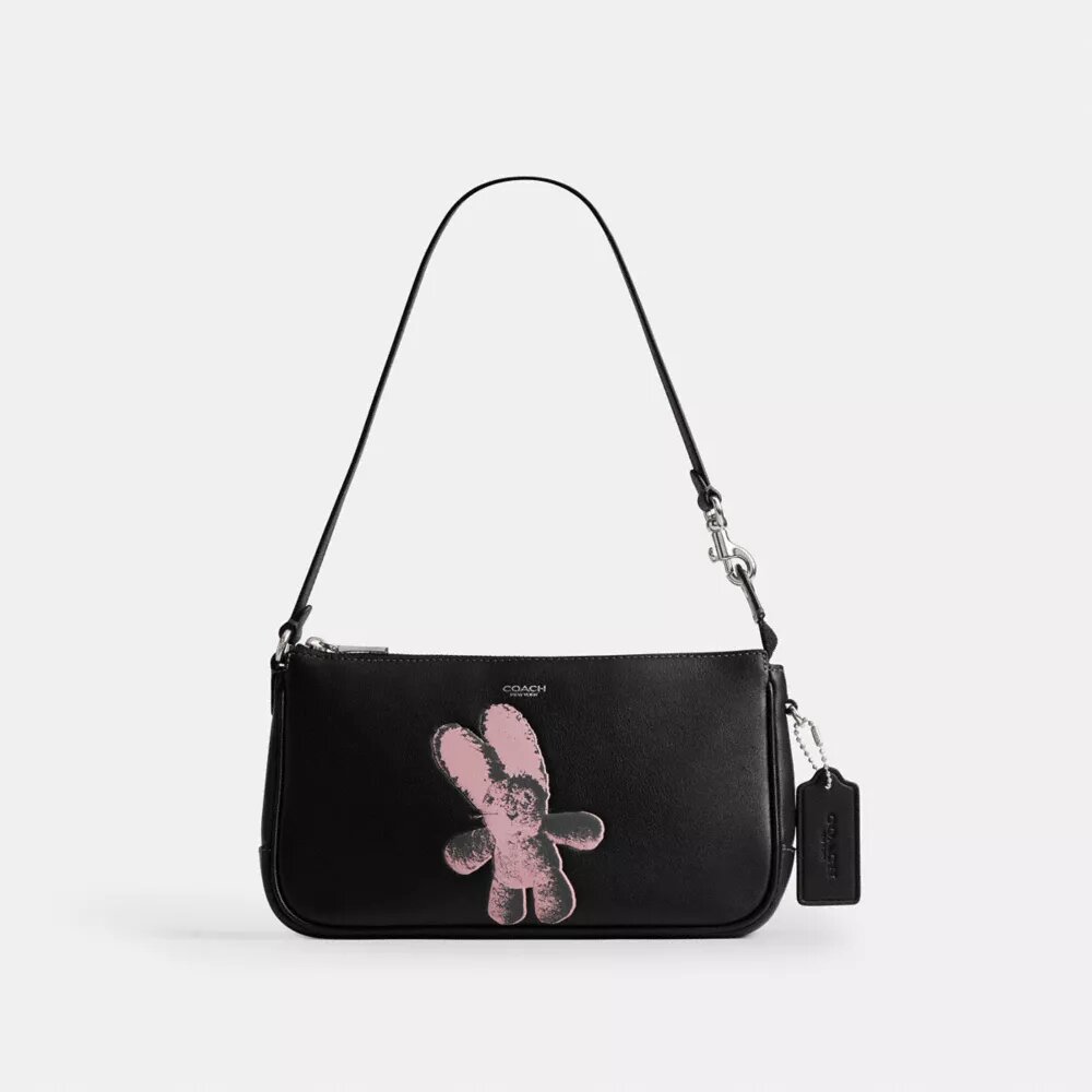 Bolso Plaza con gráfico de conejito