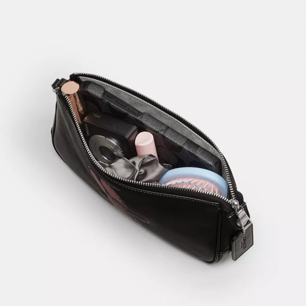 Bolso Plaza con gráfico de conejito