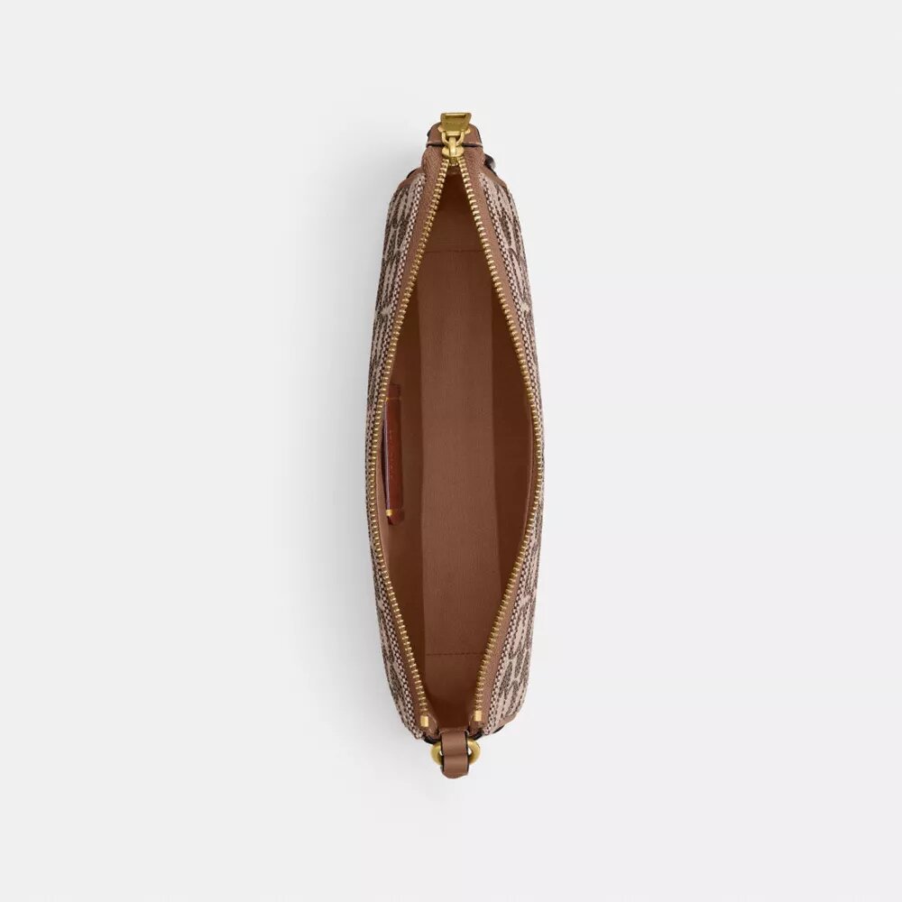 Bolso «Plaza» en jacquard «Crystal Signature»