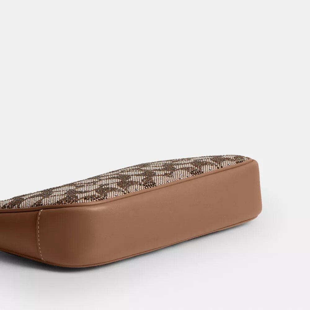 Bolso «Plaza» en jacquard «Crystal Signature»