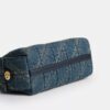 Bolso Pocket Juliet 30 en denim de algodón regenerativo con acolchado