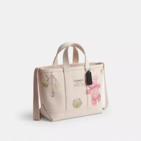 Bolso shopper utilitario 27 con estampado de bocetos