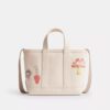 Bolso shopper utilitario 27 con estampado de bocetos