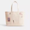 Bolso shopper utilitario con estampado de bocetos