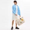 Bolso shopper utilitario con estampado de bocetos