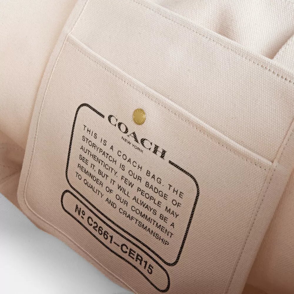 Bolso shopper utilitario con estampado de bocetos