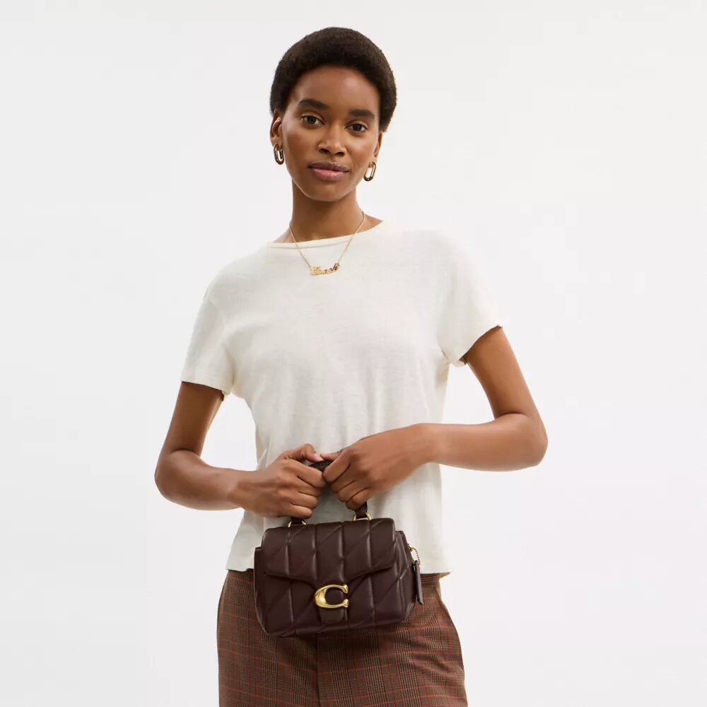Bolso «Tabby» con asa superior y acolchado