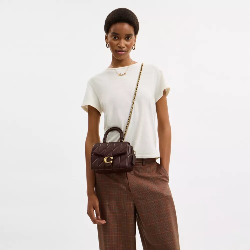 Bolso «Tabby» con asa superior y acolchado