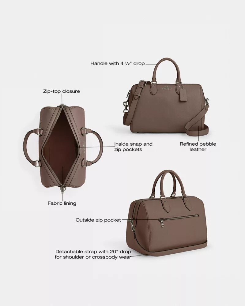 Bolso tipo cartera grande Rowan