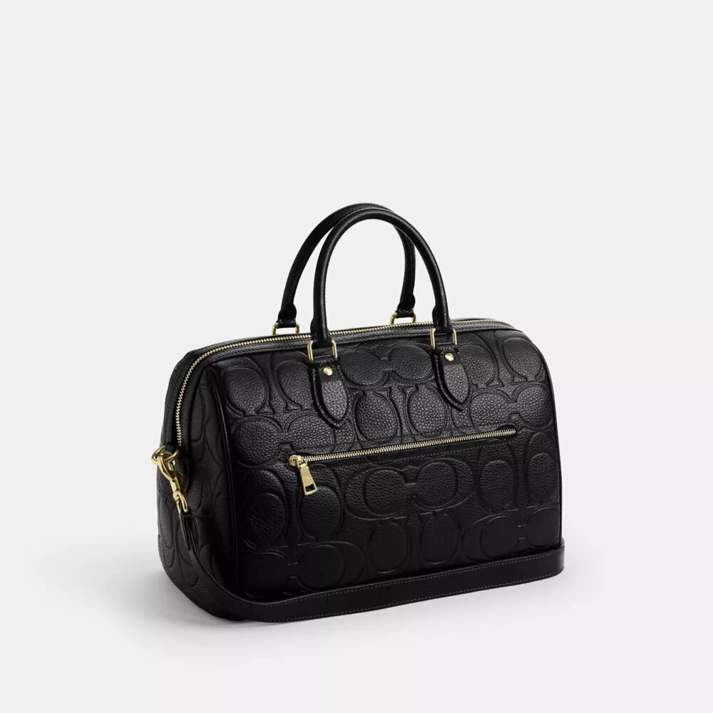 Bolso tipo cartera grande Rowan en piel exclusiva
